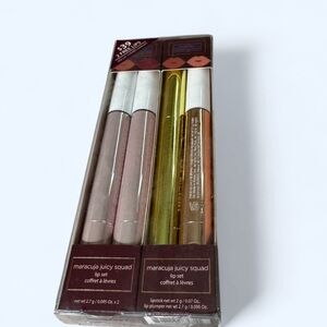 Maracuja Juicy Squad Lip Set 4 colors it’s a gloss plum and volumizer new in box